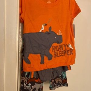 Carters Safari 2t PJ set